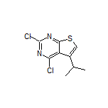 2,4-Dichloro-5-isopropylthieno[2,3-d]pyrimidine