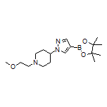 1-[1-(2-Methoxyethyl)-4-piperidyl)pyrazole-4-boronic Acid Pinacol Ester