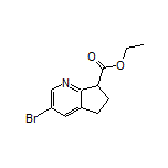 Ethyl 3-Bromo-6,7-dihydro-5H-cyclopenta[b]pyridine-7-carboxylate