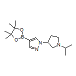 1-(1-Isopropyl-3-pyrrolidinyl)pyrazole-4-boronic Acid Pinacol Ester