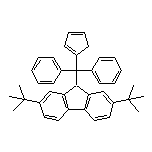 2,7-Di-tert-butyl-9-(cyclopenta-1,3-dien-1-yldiphenylmethyl)-9H-fluorene