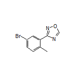 3-(5-Bromo-2-methylphenyl)-1,2,4-oxadiazole