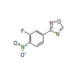 3-(3-Fluoro-4-nitrophenyl)-1,2,4-oxadiazole