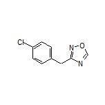 3-(4-Chlorobenzyl)-1,2,4-oxadiazole