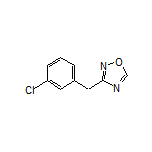 3-(3-Chlorobenzyl)-1,2,4-oxadiazole