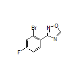 3-(2-Bromo-4-fluorophenyl)-1,2,4-oxadiazole