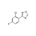 3-(2-Chloro-4-fluorophenyl)-1,2,4-oxadiazole