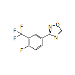 3-[4-Fluoro-3-(trifluoromethyl)phenyl]-1,2,4-oxadiazole