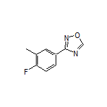 3-(4-Fluoro-3-methylphenyl)-1,2,4-oxadiazole