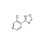 3-(3-Chloro-4-pyridyl)-1,2,4-oxadiazole