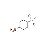 4-(Methylsulfonyl)cyclohexanamine