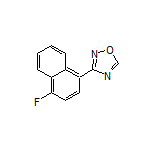 3-(4-Fluoro-1-naphthyl)-1,2,4-oxadiazole