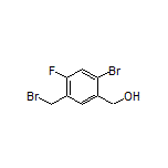 2-Bromo-5-(bromomethyl)-4-fluorobenzyl Alcohol