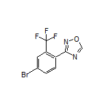 3-[4-Bromo-2-(trifluoromethyl)phenyl]-1,2,4-oxadiazole