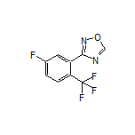 3-[5-Fluoro-2-(trifluoromethyl)phenyl]-1,2,4-oxadiazole