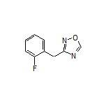 3-(2-Fluorobenzyl)-1,2,4-oxadiazole