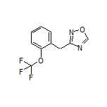 3-[2-(Trifluoromethoxy)benzyl]-1,2,4-oxadiazole