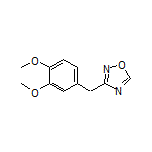 3-(3,4-Dimethoxybenzyl)-1,2,4-oxadiazole