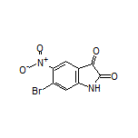 6-Bromo-5-nitroindoline-2,3-dione