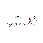 3-(3-Methoxybenzyl)-1,2,4-oxadiazole