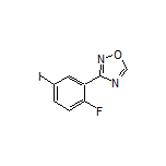 3-(2-Fluoro-5-iodophenyl)-1,2,4-oxadiazole