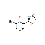 3-(3-Bromo-2-fluorophenyl)-1,2,4-oxadiazole