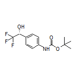 (R)-1-[4-(Boc-amino)phenyl]-2,2,2-trifluoroethan-1-ol