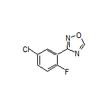 3-(5-Chloro-2-fluorophenyl)-1,2,4-oxadiazole