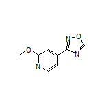 3-(2-Methoxy-4-pyridyl)-1,2,4-oxadiazole