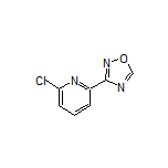 3-(6-Chloro-2-pyridyl)-1,2,4-oxadiazole