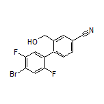 4’-Bromo-2’,5’-difluoro-2-(hydroxymethyl)-[1,1’-biphenyl]-4-carbonitrile