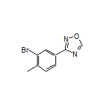 3-(3-Bromo-4-methylphenyl)-1,2,4-oxadiazole