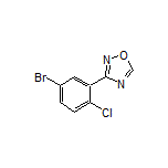 3-(5-Bromo-2-chlorophenyl)-1,2,4-oxadiazole