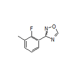 3-(2-Fluoro-3-methylphenyl)-1,2,4-oxadiazole