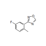 3-(5-Fluoro-2-methylphenyl)-1,2,4-oxadiazole