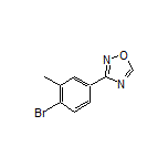 3-(4-Bromo-3-methylphenyl)-1,2,4-oxadiazole