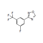 3-[3-Fluoro-5-(trifluoromethyl)phenyl]-1,2,4-oxadiazole