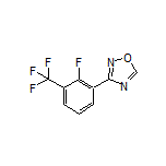 3-[2-Fluoro-3-(trifluoromethyl)phenyl]-1,2,4-oxadiazole