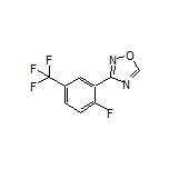 3-[2-Fluoro-5-(trifluoromethyl)phenyl]-1,2,4-oxadiazole