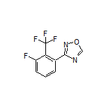 3-[3-Fluoro-2-(trifluoromethyl)phenyl]-1,2,4-oxadiazole