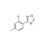 3-(2-Fluoro-4-methylphenyl)-1,2,4-oxadiazole