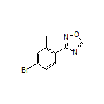 3-(4-Bromo-2-methylphenyl)-1,2,4-oxadiazole