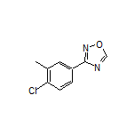 3-(4-Chloro-3-methylphenyl)-1,2,4-oxadiazole