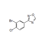 3-(3-Bromo-4-chlorophenyl)-1,2,4-oxadiazole