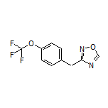 3-[4-(Trifluoromethoxy)benzyl]-1,2,4-oxadiazole