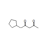 1-Cyclopentylpentane-2,4-dione