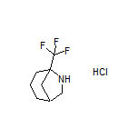 5-(Trifluoromethyl)-6-azabicyclo[3.2.1]octane Hydrochloride