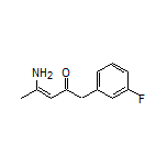 (Z)-4-Amino-1-(3-fluorophenyl)pent-3-en-2-one