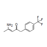 (Z)-4-Amino-1-[4-(trifluoromethyl)phenyl]pent-3-en-2-one