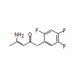 (Z)-4-Amino-1-(2,4,5-trifluorophenyl)pent-3-en-2-one